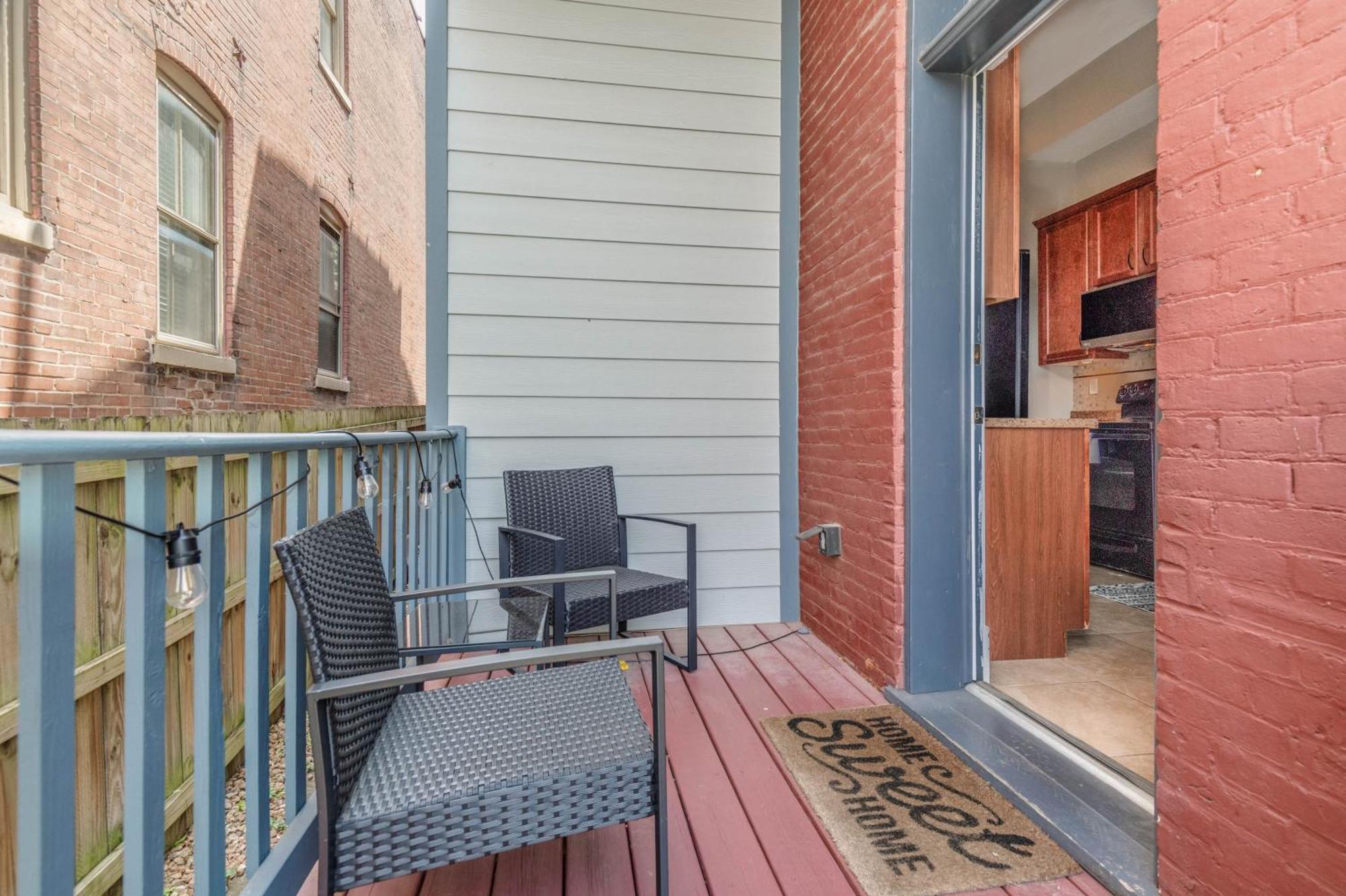 Historic Benton Park Townhome Сент-Луис Экстерьер фото